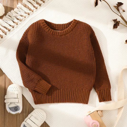 Long sleeve Knitted Sweater Pullover