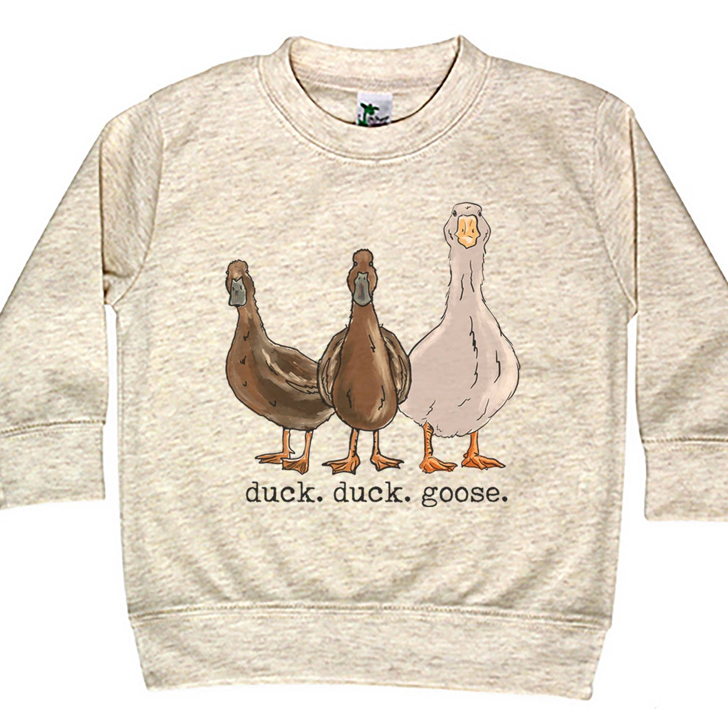 "duck. duck. goose" Farm Animal Long sleeve